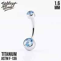 Банан Mia Mini Spinel 1.6 мм (14 G)